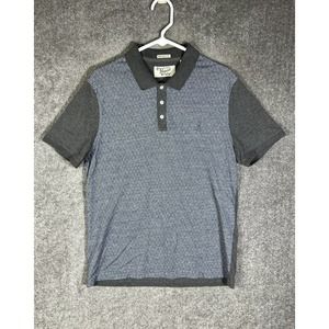 Vintage Penguin Munsingwear Heritage Slim Knit Polo Shirt Mens‎ XL Blue Gray